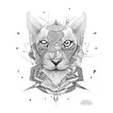 Generate a captivating black and white tattoo design featuring a ginger, artfully sliced to reveal some pieces, alongsid tattoo design idea