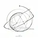 I was so ahead of the curve, the curve became a sphere.  tattoo design idea