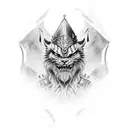 ciro rey de persia tattoo design idea