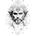 ciro rey de persia tattoo design idea