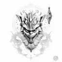 ciro rey de persia tattoo design idea