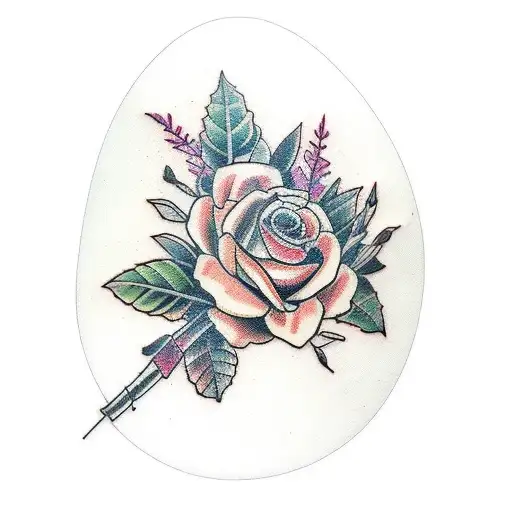 Flowers Plants Nature Man Sleeve Tattoo tattoo design idea