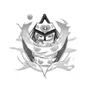 brooken heart itachi uchiha tattoo design idea