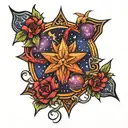 Cassiopeia tattoo design idea