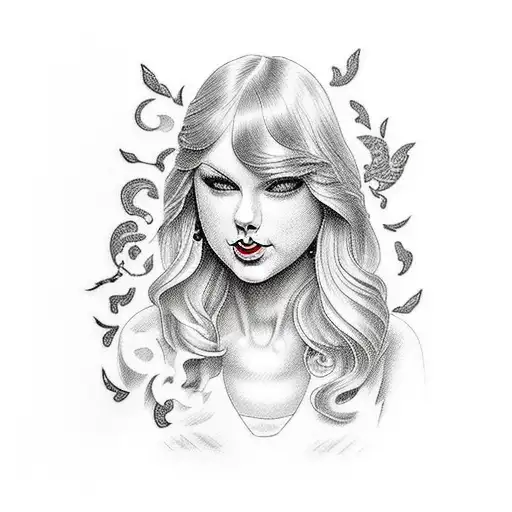 taylor swift tattoo design idea