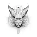 electrician tattoo design idea