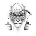 electrician tattoo design idea