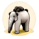 Elephant tattoo design idea