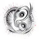 SPIRAL tattoo design idea
