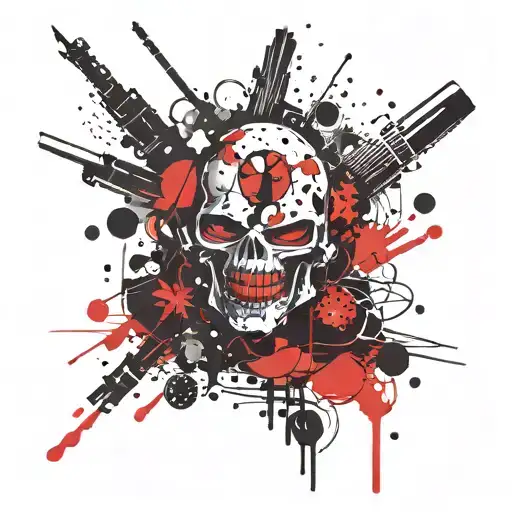 90 cartoon characters tattoo design idea