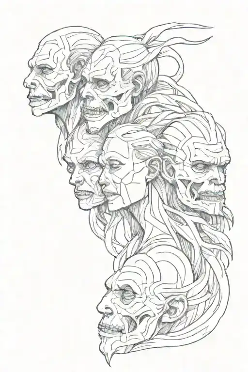 see no speak no hear no evil see tattoo design idea
