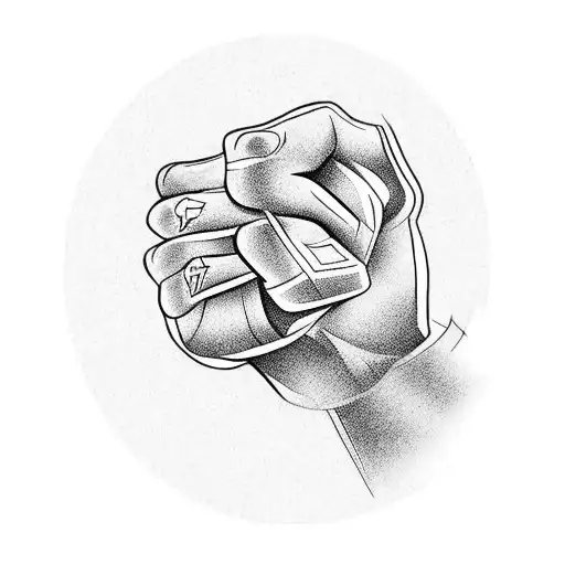 Raised Clenched Fists Vector & Photo (Free Trial) | Bigstock