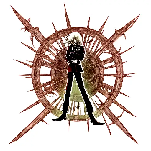    hellsing Eye tattoo design idea