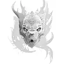 aster  tattoo design idea