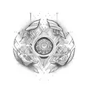 aster  tattoo design idea