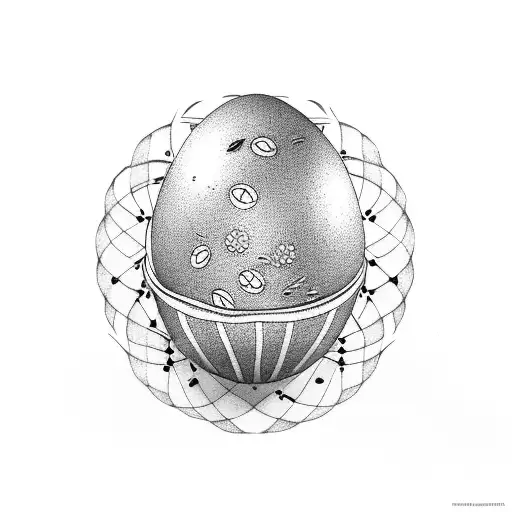 Three eggs  tattoo design idea