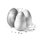 Three eggs  tattoo design idea