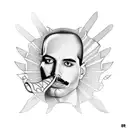 freddie mercury  tattoo design idea