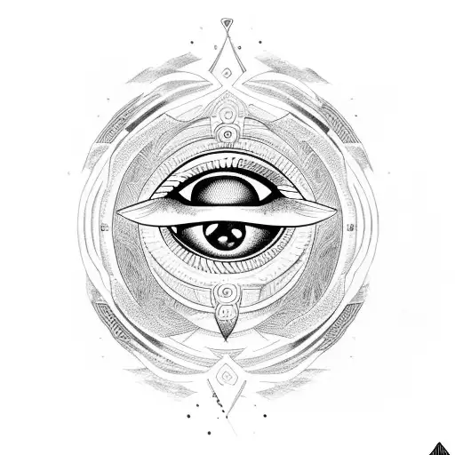 Eye of Horus tattoo design idea