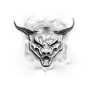 pantera tattoo design idea