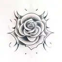 rose with real eye in its corolla, eye has sasuke mangekyou sharingan tattoo design idea