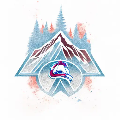 Colorado avalanche  tattoo design idea