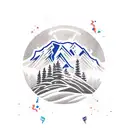 Colorado avalanche  tattoo design idea