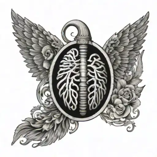 florence and the machine lungs album cover art with uranus  tattoo design idea