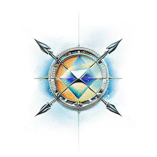 Sagittarius Constellation tattoo design idea