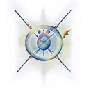 Sagittarius Constellation tattoo design idea