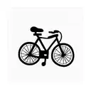 bicycle tattoo design idea