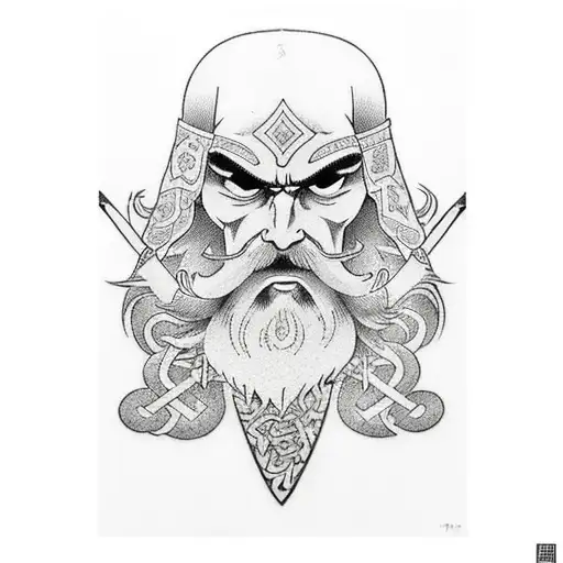 thorfinn tattoo design idea