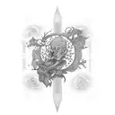 fuck cancer  tattoo design idea