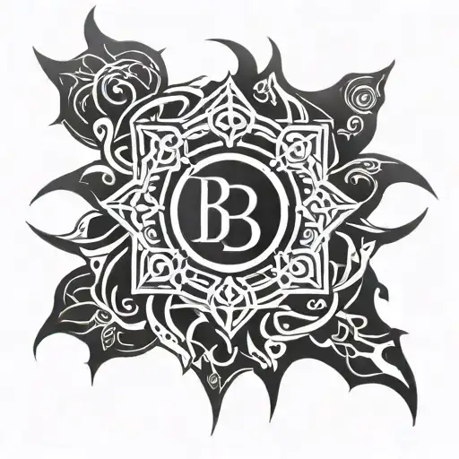 Breaking Benjamin logo tattoo design idea