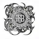 Breaking Benjamin logo tattoo design idea