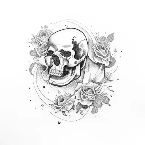 Danse Macabre Dancing Skeleton Halloween Dance of Death  Sticker for Sale  by aronia  Redbubble