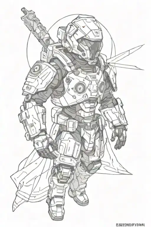 Destiny Puppet control tattoo design idea