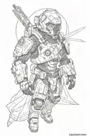 Destiny Puppet control tattoo design idea