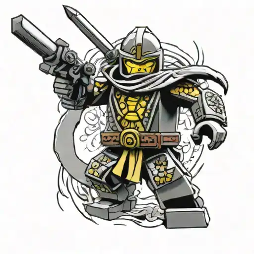 Lego Ninjago tattoo design idea