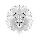 Lion Mandela  tattoo design idea
