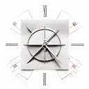 word ZEIT in vertical but using a sand clock as Z. tattoo design idea