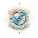 word ZEIT in vertical but using a sand clock as Z. tattoo design idea