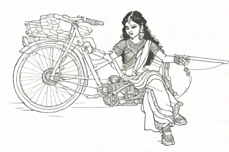 megha rani tattoo design idea