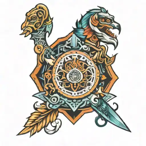 armas tattoo design idea