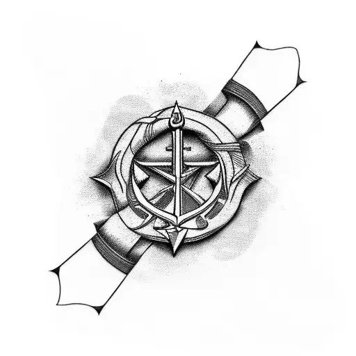 Anchor Hamburg  tattoo design idea