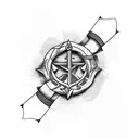 Anchor Hamburg  tattoo design idea