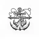 Anchor Hamburg  tattoo design idea