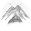 Mount Everest tattoo design idea