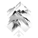 Mount Everest tattoo design idea