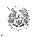 Mount Everest tattoo design idea